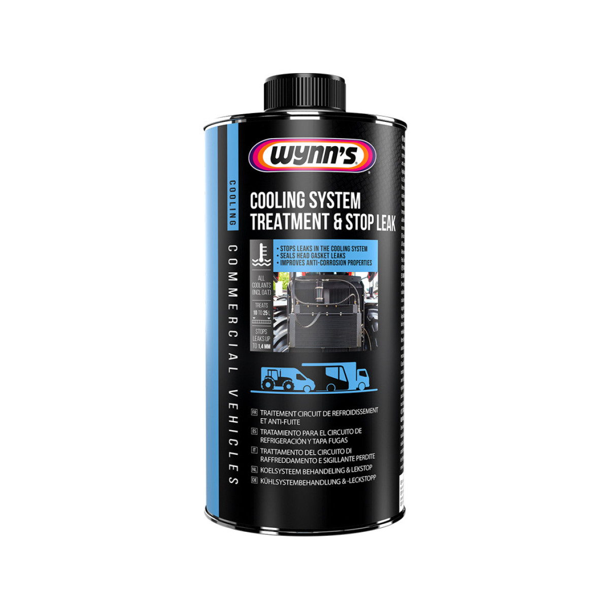 WYNNS Cooling System Treat&Stop Leak, Cooling system protection and sealing additive, 1 l