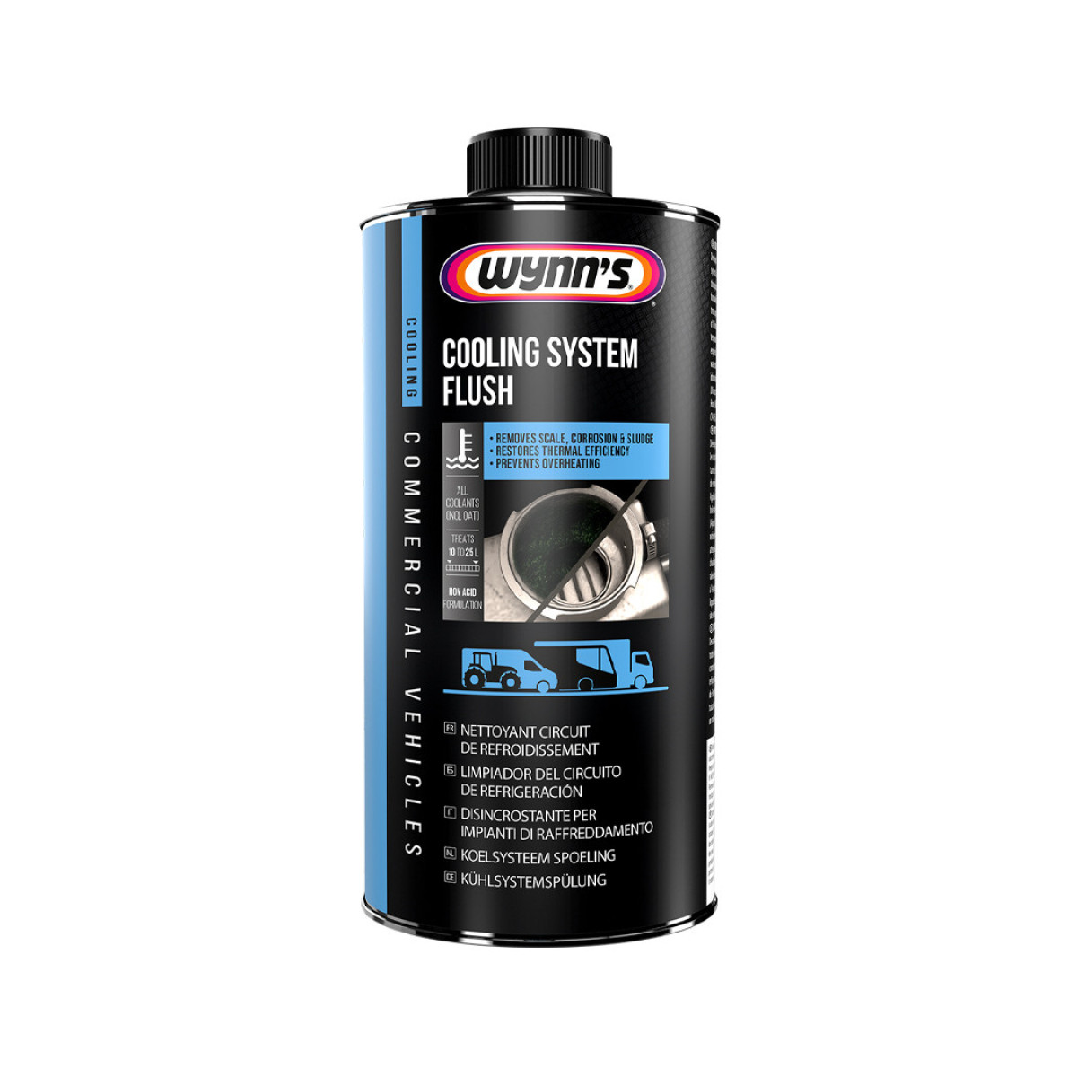 WYNNS Cooling System Flush, cooling system cleaner, 1L