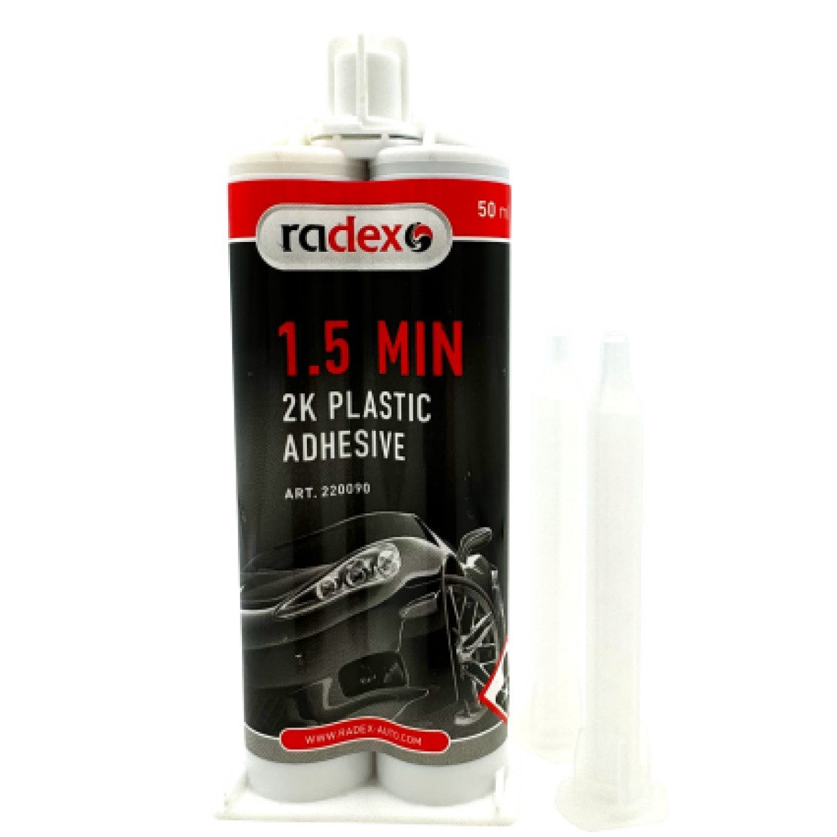 Radex 2K Plastic Adhesive (90 sec.), 50 ml