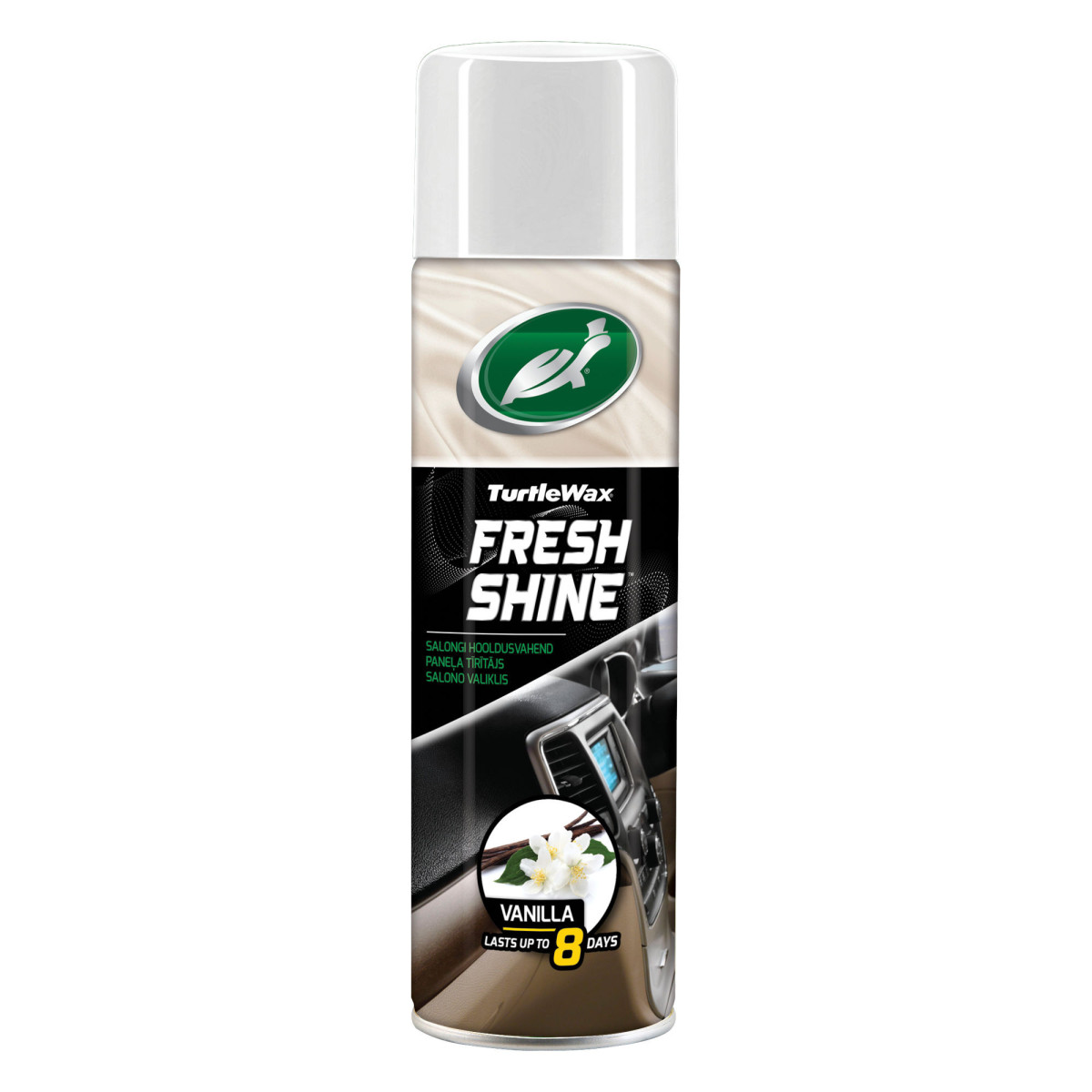 TURTLE WAX Fresh Shine Vanilla, interior plastic polish, 500 ml
