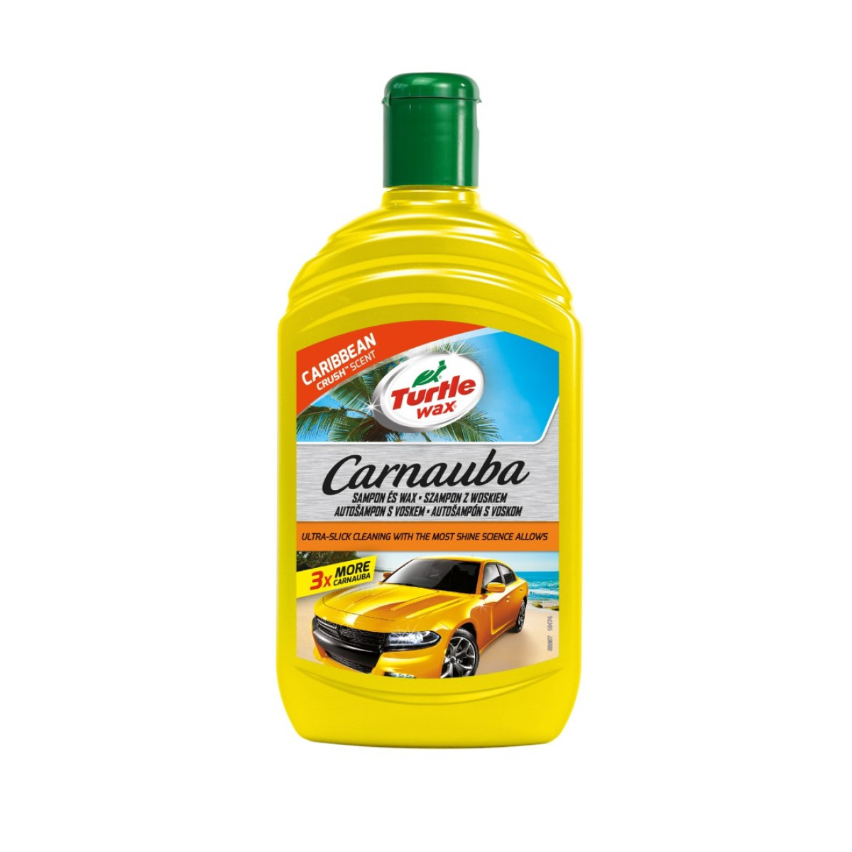 Turtle Wax Shampoo with Carnauba Wax, 500 ml Turtle Wax Shampoo with Carnauba Wax, 500 ml