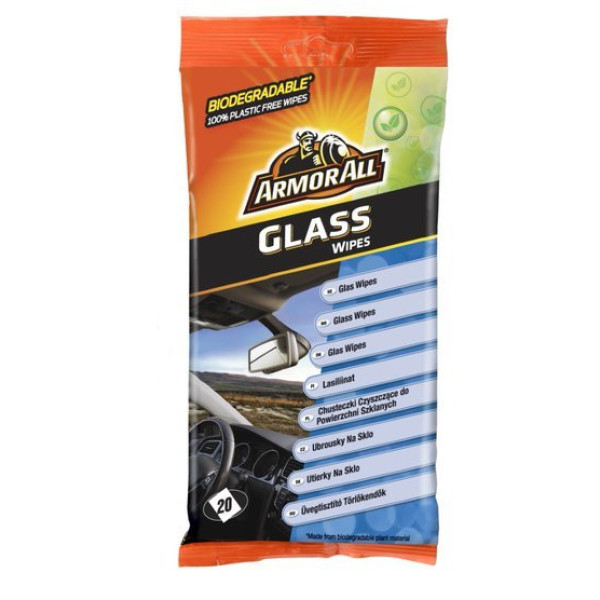 ARMORALL Glass flow wipes, Glass wipes, 20 pcs.