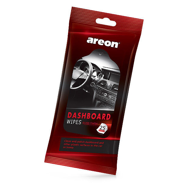 Areon Wipes Dashboard, interior wipes, 25 pcs Areon Wipes Dashboard, interior wipes, 25 pcs