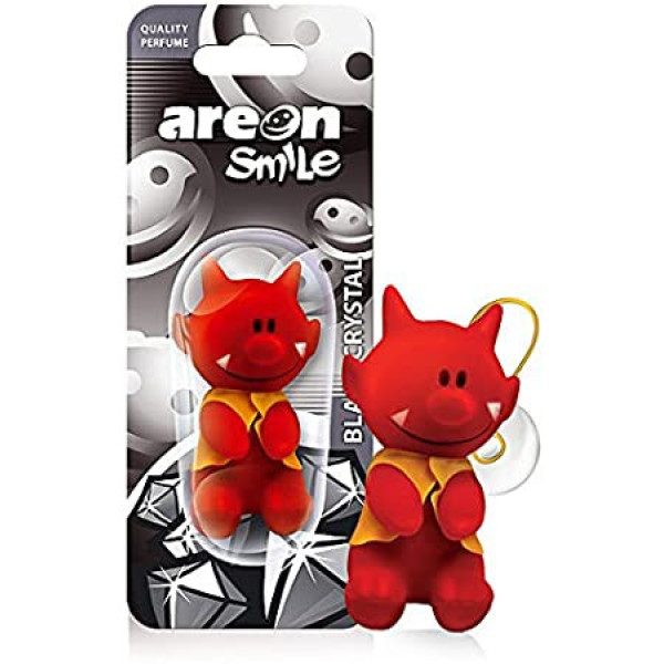 AREON Smile Toy Black Crystal / Devil air freshener
