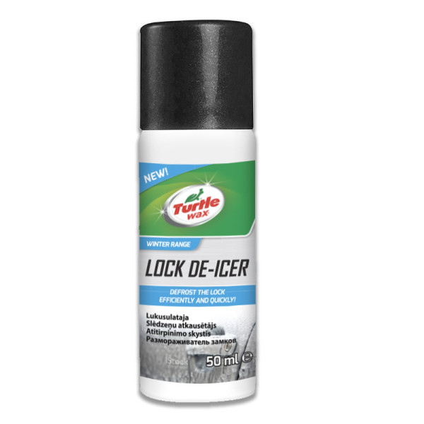 TURTLE WAX Lock De-Icer, ice remover for locks, 50 ml