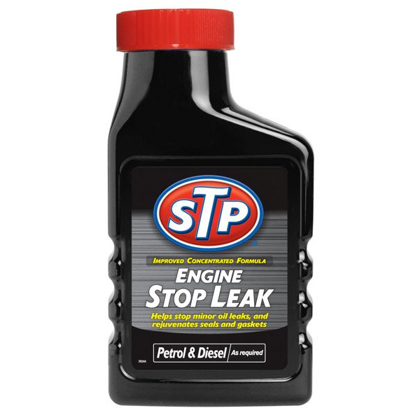 STP Engine Stop Leak, Engine oil additive that stops leaks, 300 ml