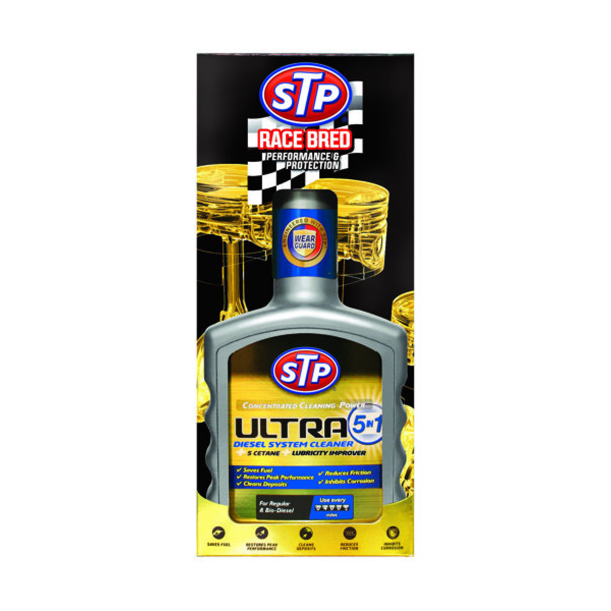 STP Ultra 5in1, Diesel System Cleaner, 400 ml