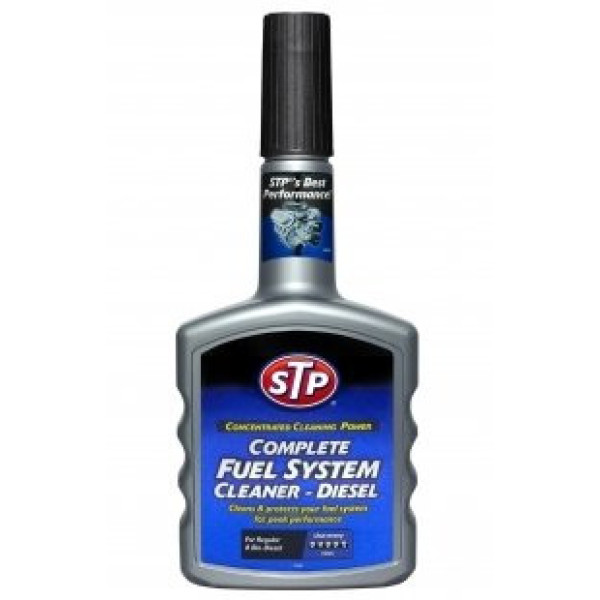 STP Complete Fuel System Cleaner - Diesel, Extra Strong Diesel System Cleaner, 400 ml
