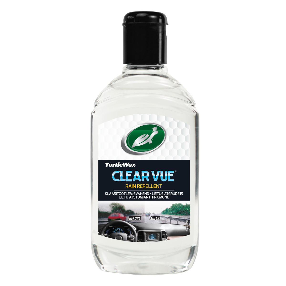 TURTLE WAX Clearvue, raindrop dispersant, 300 ml TURTLE WAX Clearvue, raindrop dispersant, 300 ml
