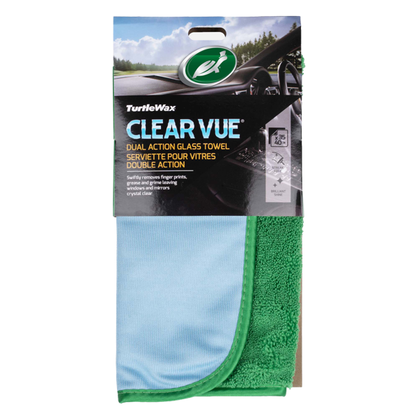 TURTLE WAX Clear vue, Double-sided window cleaning cloth 35 x 40 cm