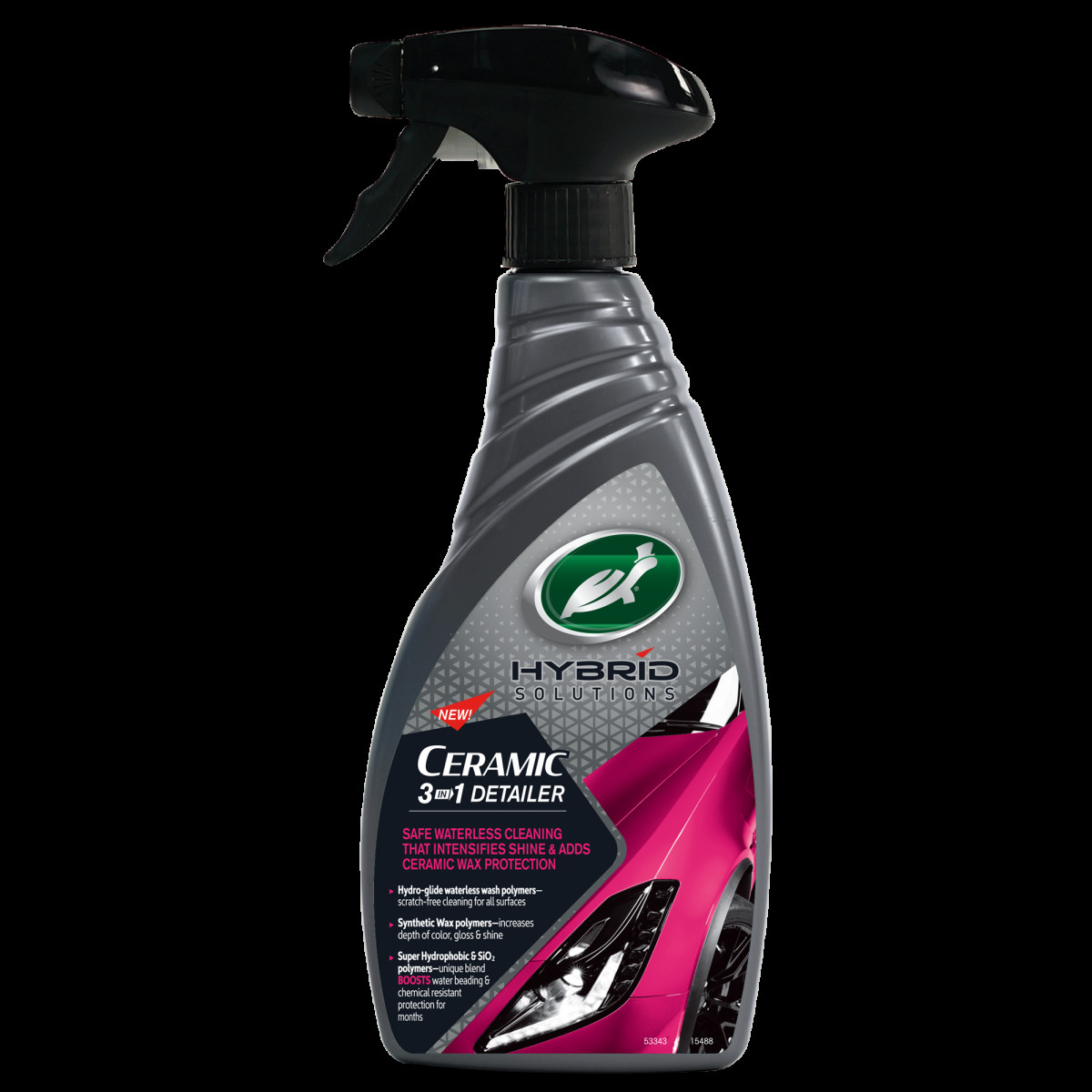 Turtle Wax HS Ceramic 3in1 Detailer, exterior cleaner, 500 ml Turtle Wax HS Ceramic 3in1 Detailer, exterior cleaner, 500 ml