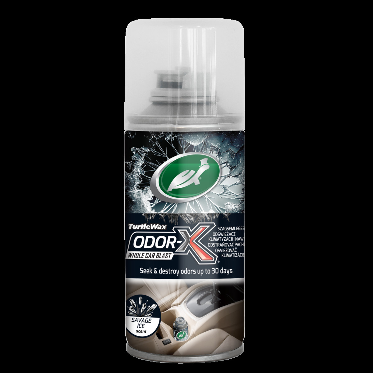 Turtle Wax ODOR-X Fogger Savage Ice, odor eliminator, 100 ml Turtle Wax ODOR-X Fogger Savage Ice, odor eliminator, 100 ml
