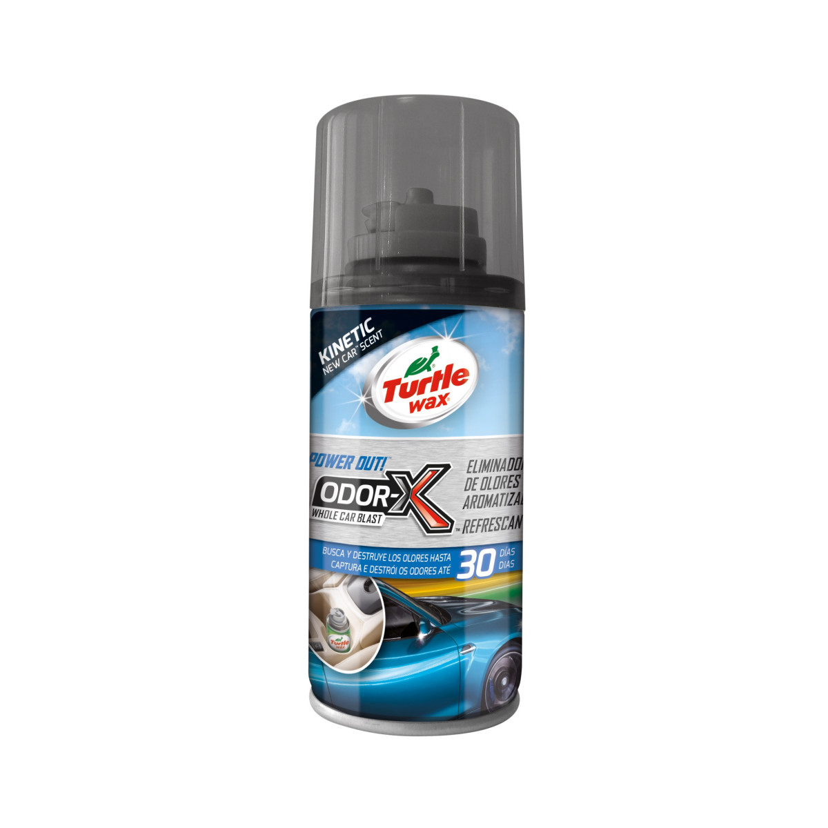TURTLE WAX Power Out Car Blast Kinetic, odor remover, 100 ml TURTLE WAX Power Out Car Blast Kinetic, odor remover, 100 ml