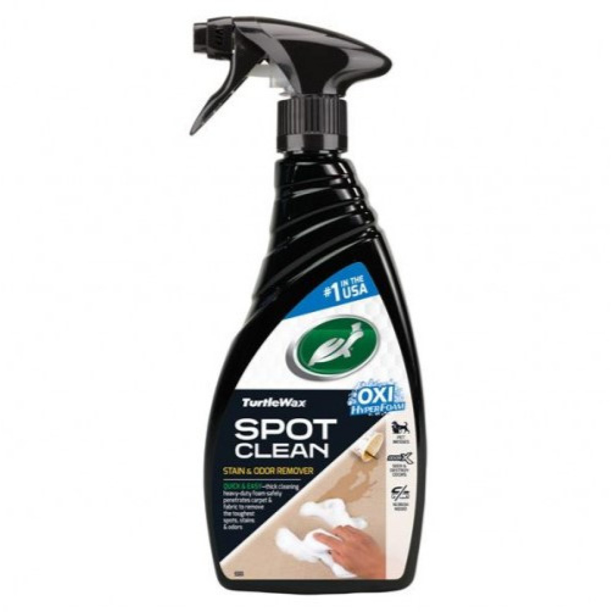 TURTLE WAX Spot Clean Stain&Odor Remover, stain and odor remover, 500 ml TURTLE WAX Spot Clean Stain&Odor Remover, stain and odor remover, 500 ml