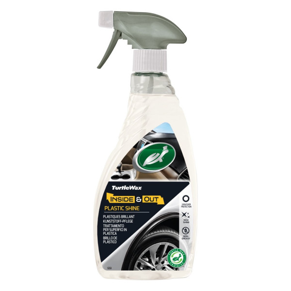 TURTLE WAX Inside&Out Plastic, interior and exterior plastic cleaner, 500ml