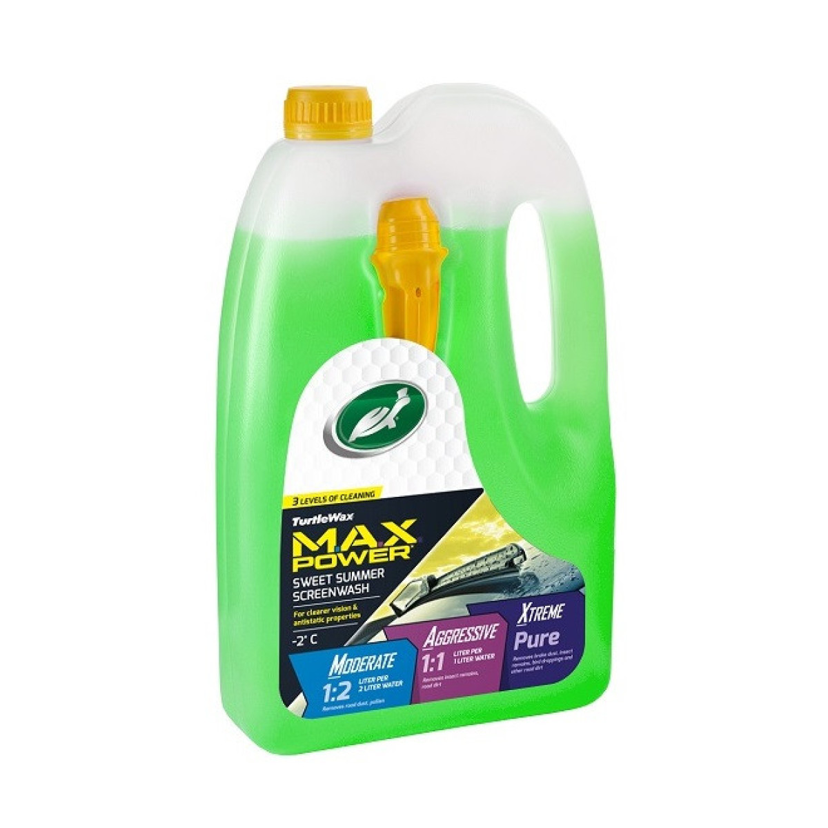 TURTLE WAX Windscreen Washer Fluid MAX Power -2°C, 4 L