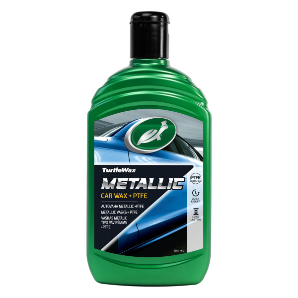 TURTLE WAX Speed Polish + Metallic Wax PTFE, wax, 500 ml