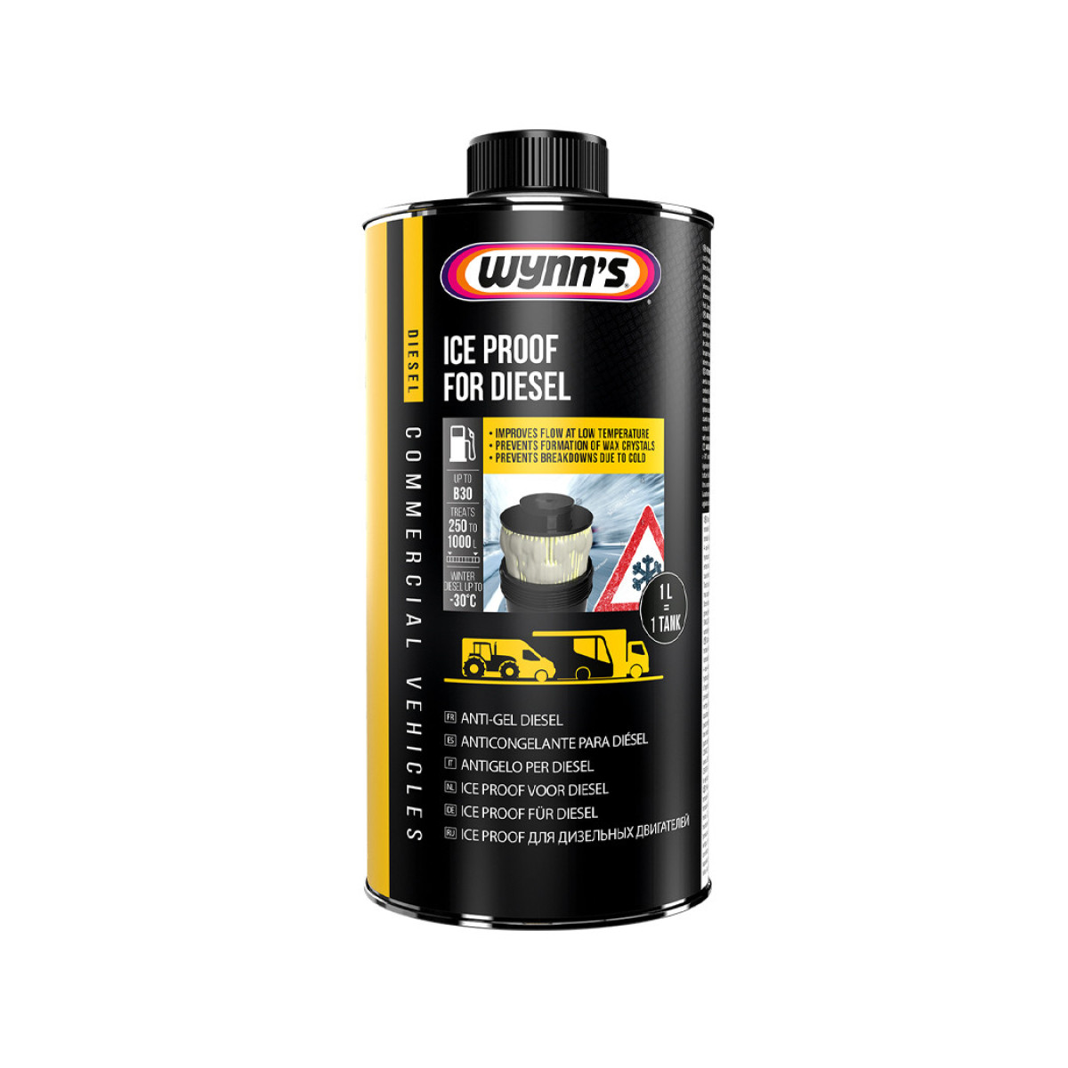 WYNNS Ice Proof For Diesel, diesel additive against crystallization, 1L WYNNS Ice Proof For Diesel, diesel additive against crystallization, 1L