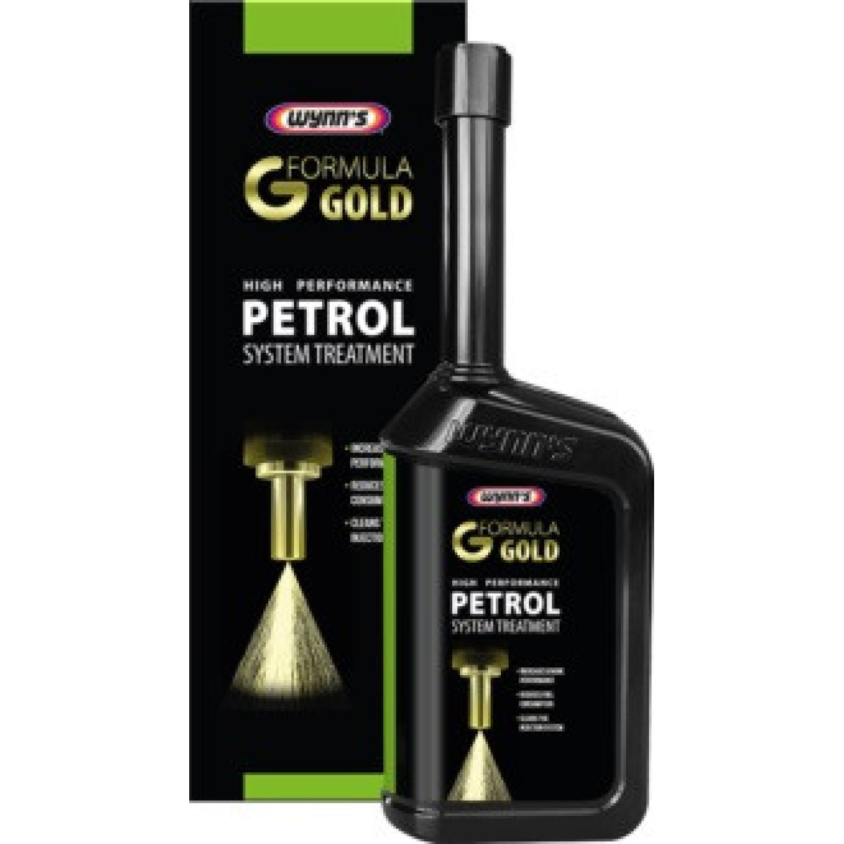 WYNNS Petrol System Treatment Formula Gold, Additive for petrol injection systems, 500 ml