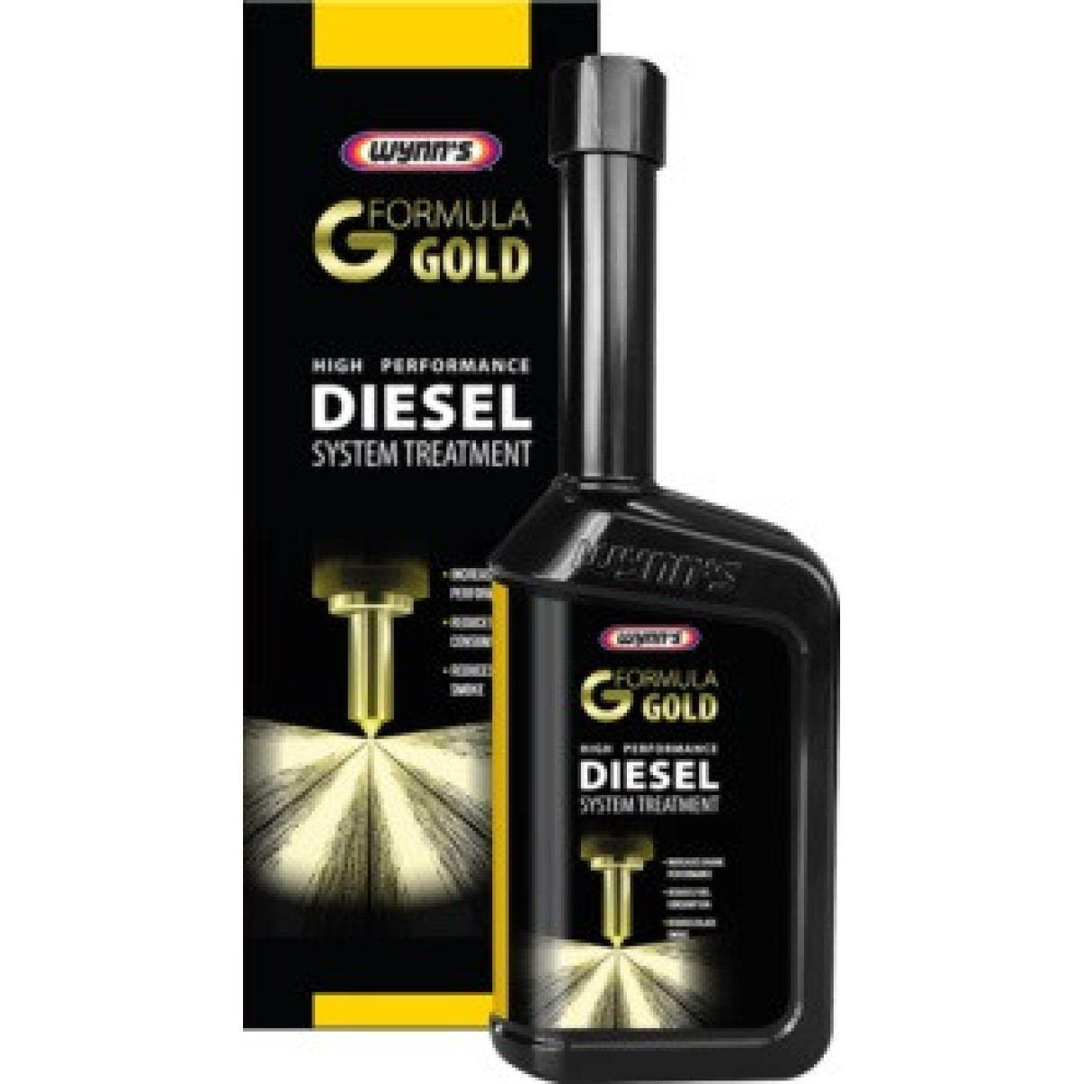 WYNNS Diesel System Treatment Formula Gold, diesel injection system cleaner, 500 ml