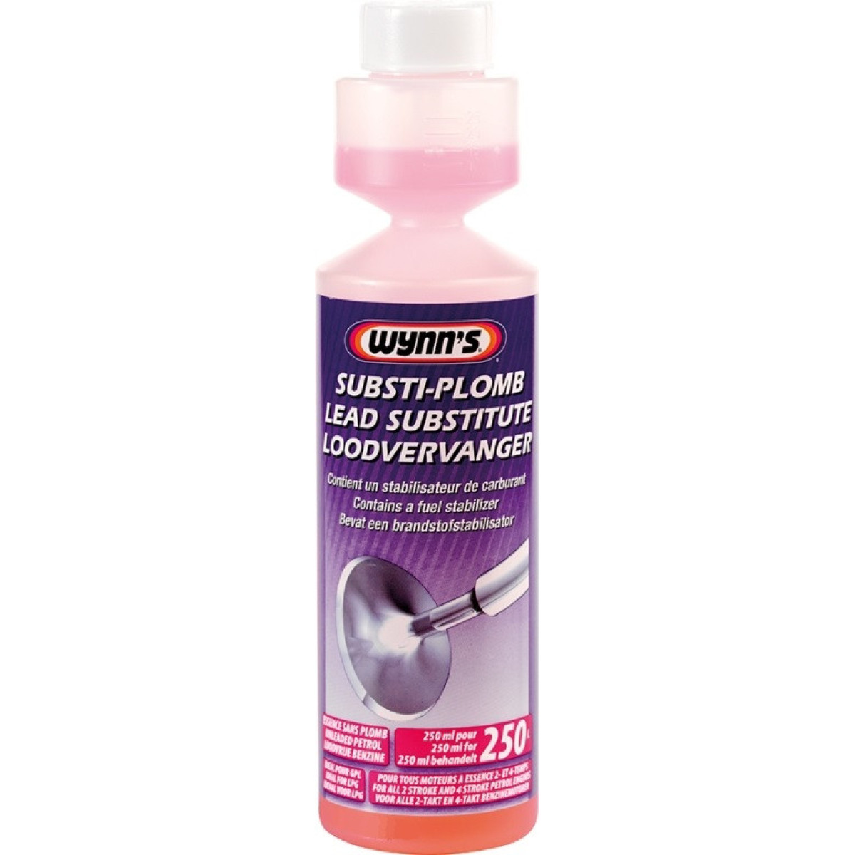 Wynn's Lead Substitute, Lead Substitute with Fuel Stabilizer, 250 ml