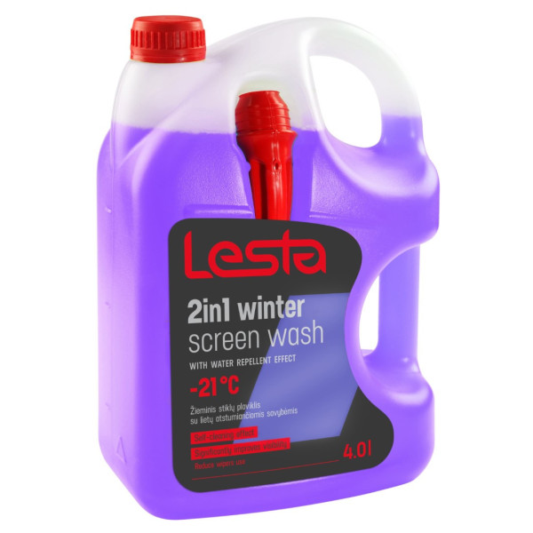 LESTA Windscreen Washer Fluid 2in1 -21°C, 4 L