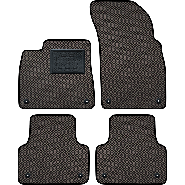Polymer EVA mats Audi Q7 II 2015-2020