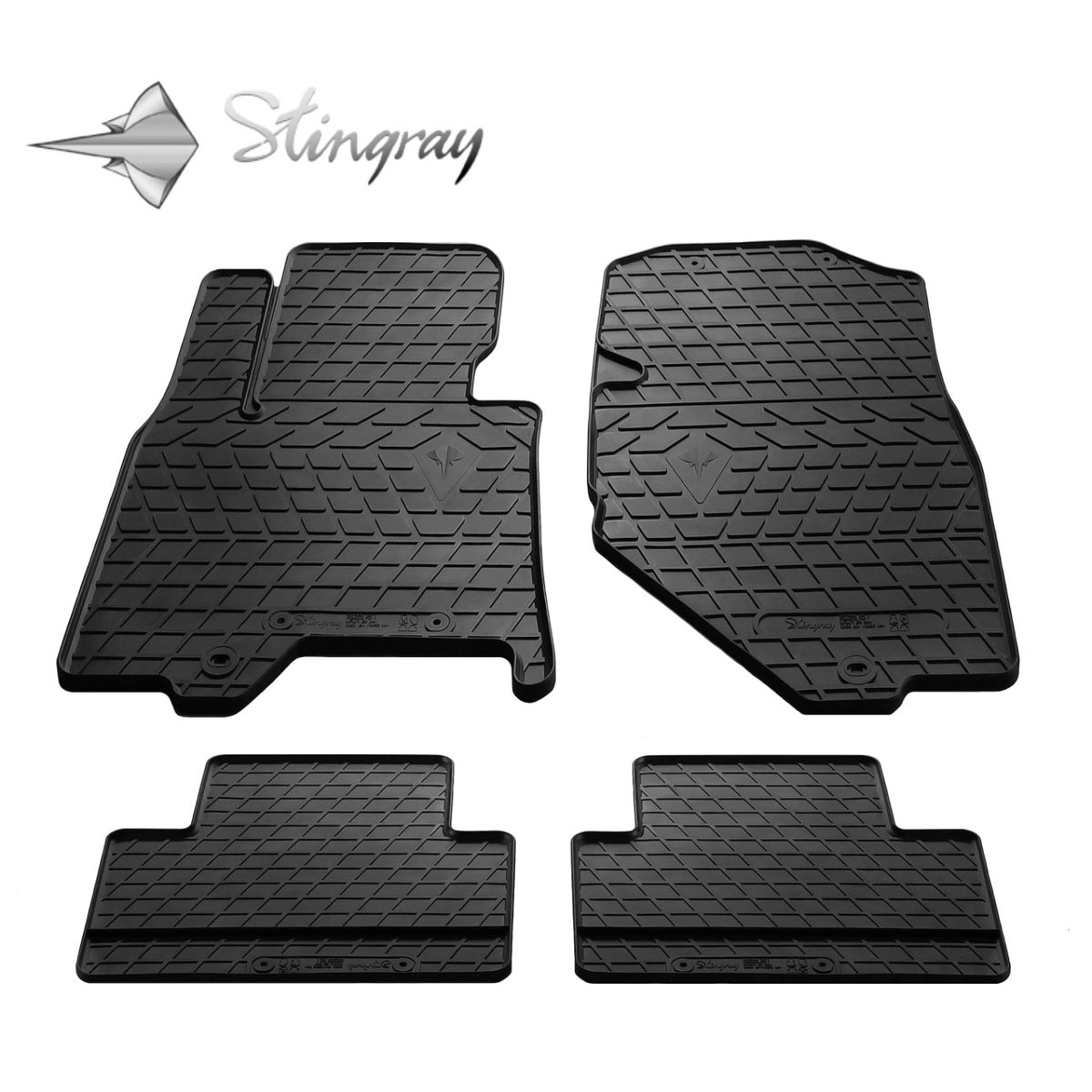 Rubber mats Infiniti EX J50 2008-2013, 4 pcs / 1033064