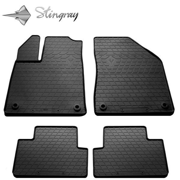 Rubber mats Lexus GX III (J250) from 2023 4 pcs / 1022634