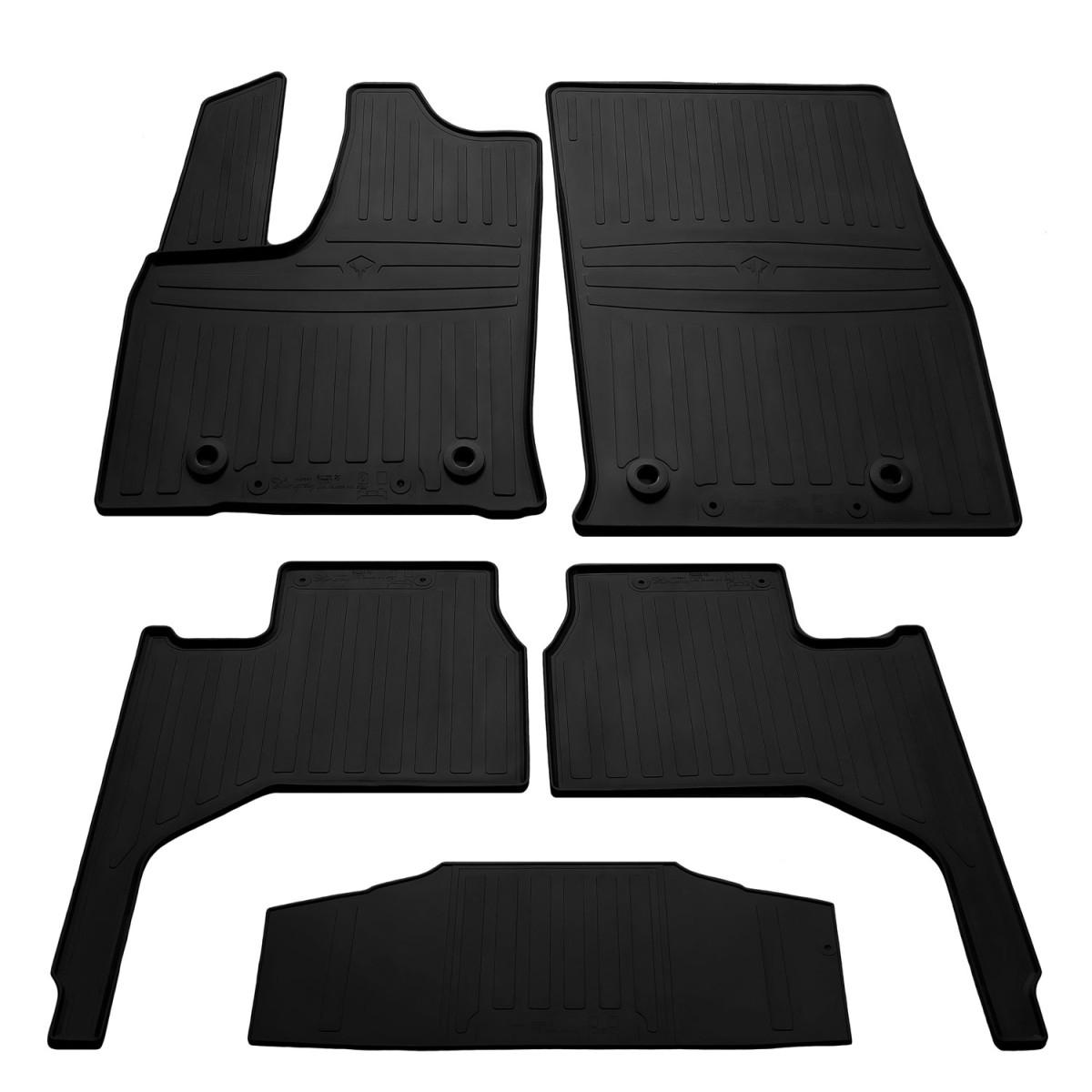 Rubber mats Lexus LX (J300/310) from 2022 5 pcs / 1022585