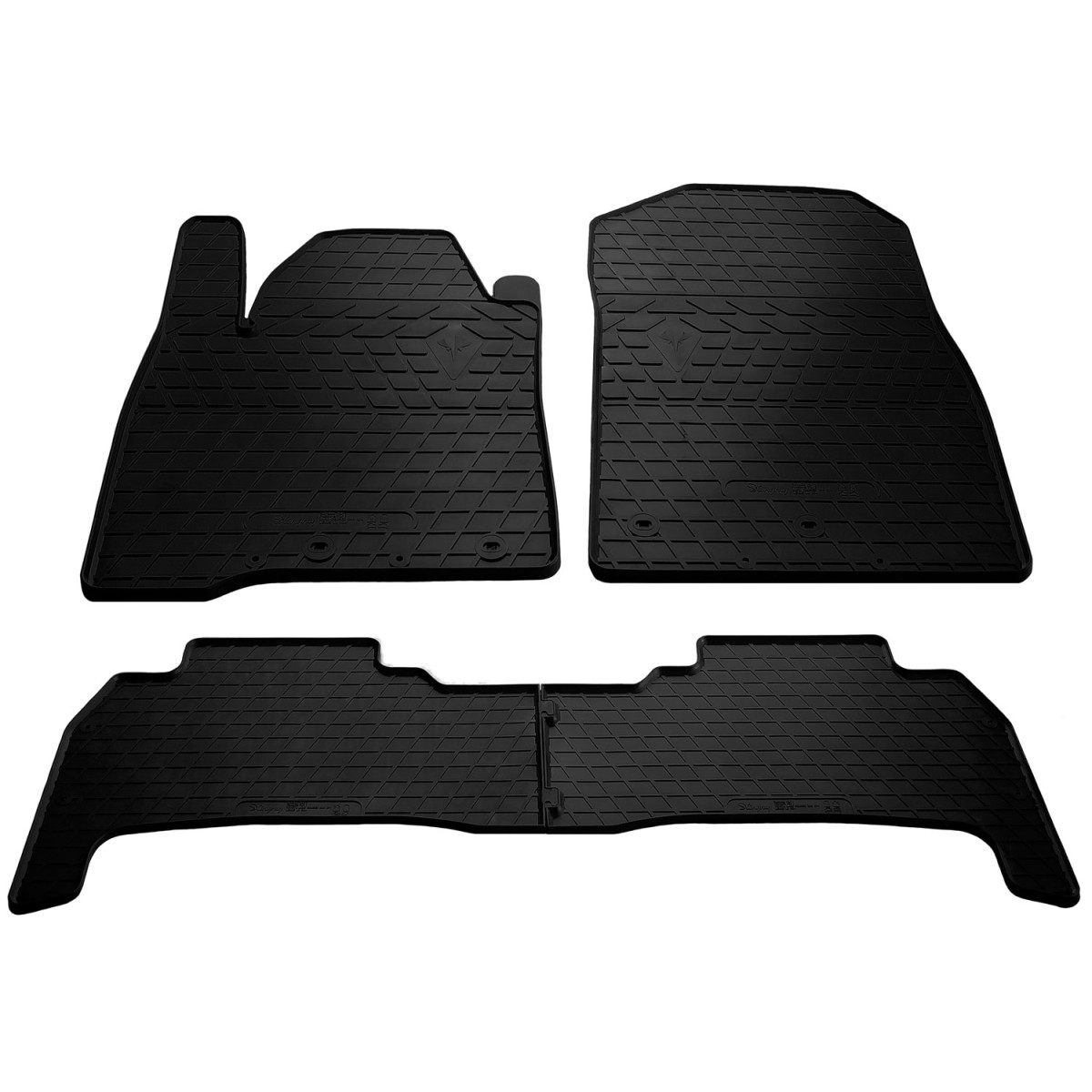 Rubber mats Lexus LX (URJ200) 2008-2021 4 pcs / 1022344