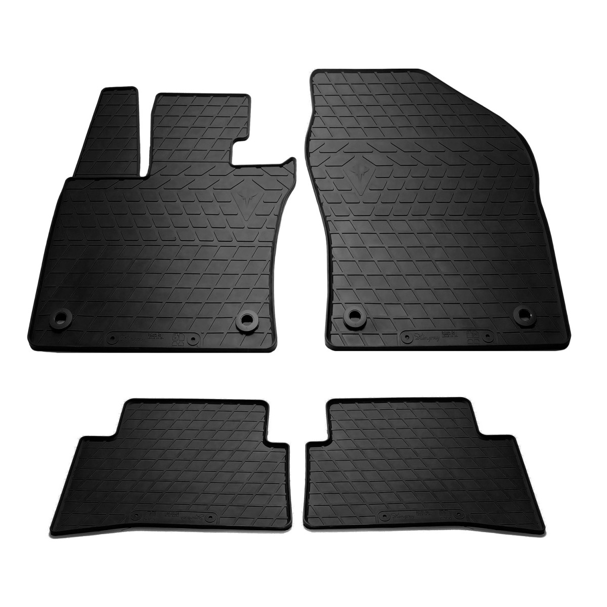 Rubber mats Lexus UX from 2018 4 pcs / 1028164
