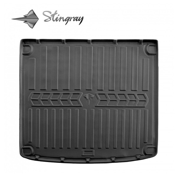 Rubber 3D trunk mat AUDI A4 B8 2007-2015 (wagon) / 6030131 / higher edges