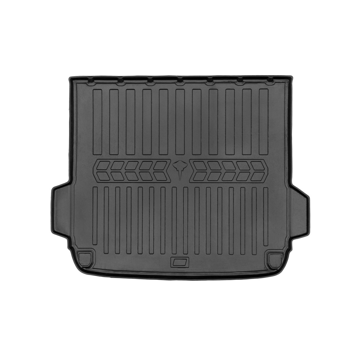 Rubber trunk mat BMW X4 (G02) 2018-2025, (with both side storage compartment configurations)