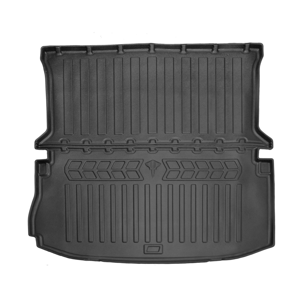 Rubber trunk mat FORD Explorer V U502 2016-2020 (5 of 7 seats used) Rubber trunk mat FORD Explorer V U502 2016-2020 (5 of 7 seats used)