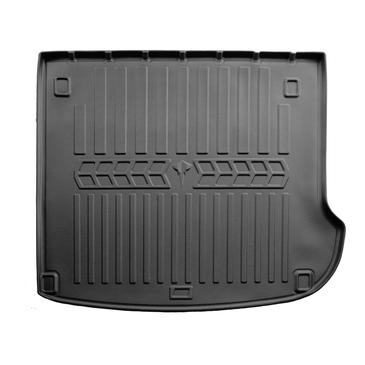 Rubber trunk mat HYUNDAI Santa Fe II CM 2006-2010 (5 of 7 seats used) Rubber trunk mat HYUNDAI Santa Fe II CM 2006-2010 (5 of 7 seats used)