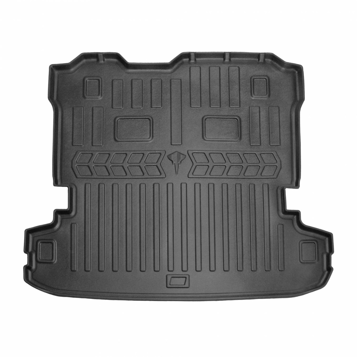 Rubber trunk mat MITSUBISHI Pajero Wagon IV V80 2006-2021 (5 of 7 seats used) Rubber trunk mat MITSUBISHI Pajero Wagon IV V80 2006-2021 (5 of 7 seats used)