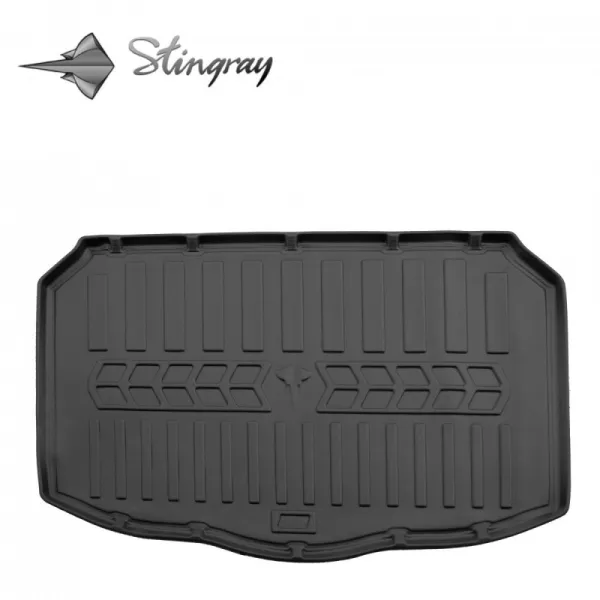 Rubber trunk mat NISSAN QASHQAI J12 from 2021 (bottom part)