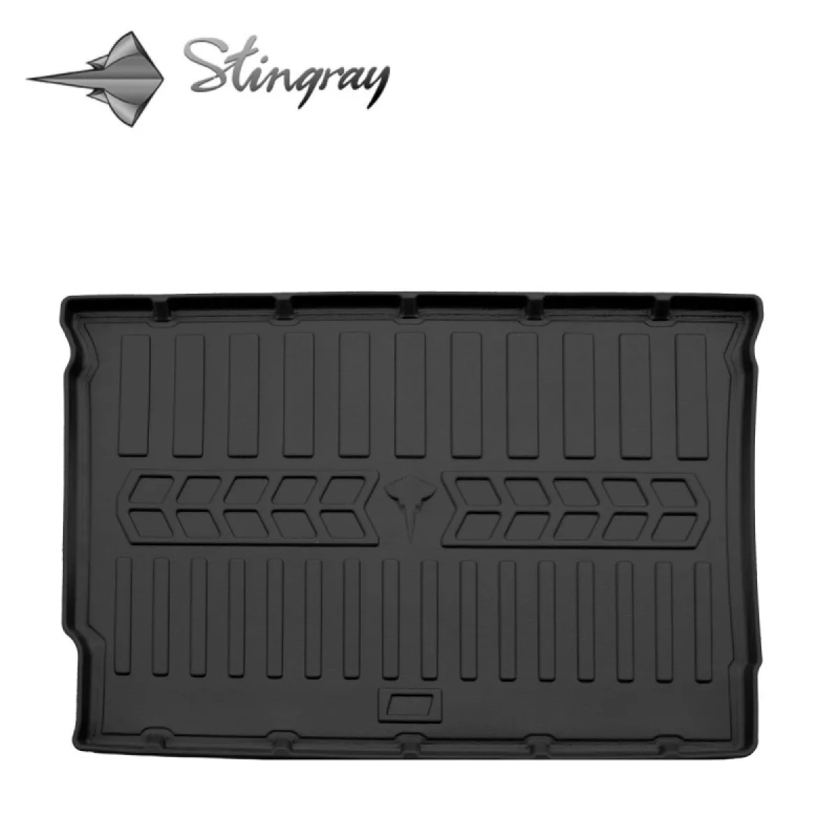 Rubber trunk mat RENAULT ZOE from 2018 (upper part) Rubber trunk mat RENAULT ZOE from 2018 (upper part)