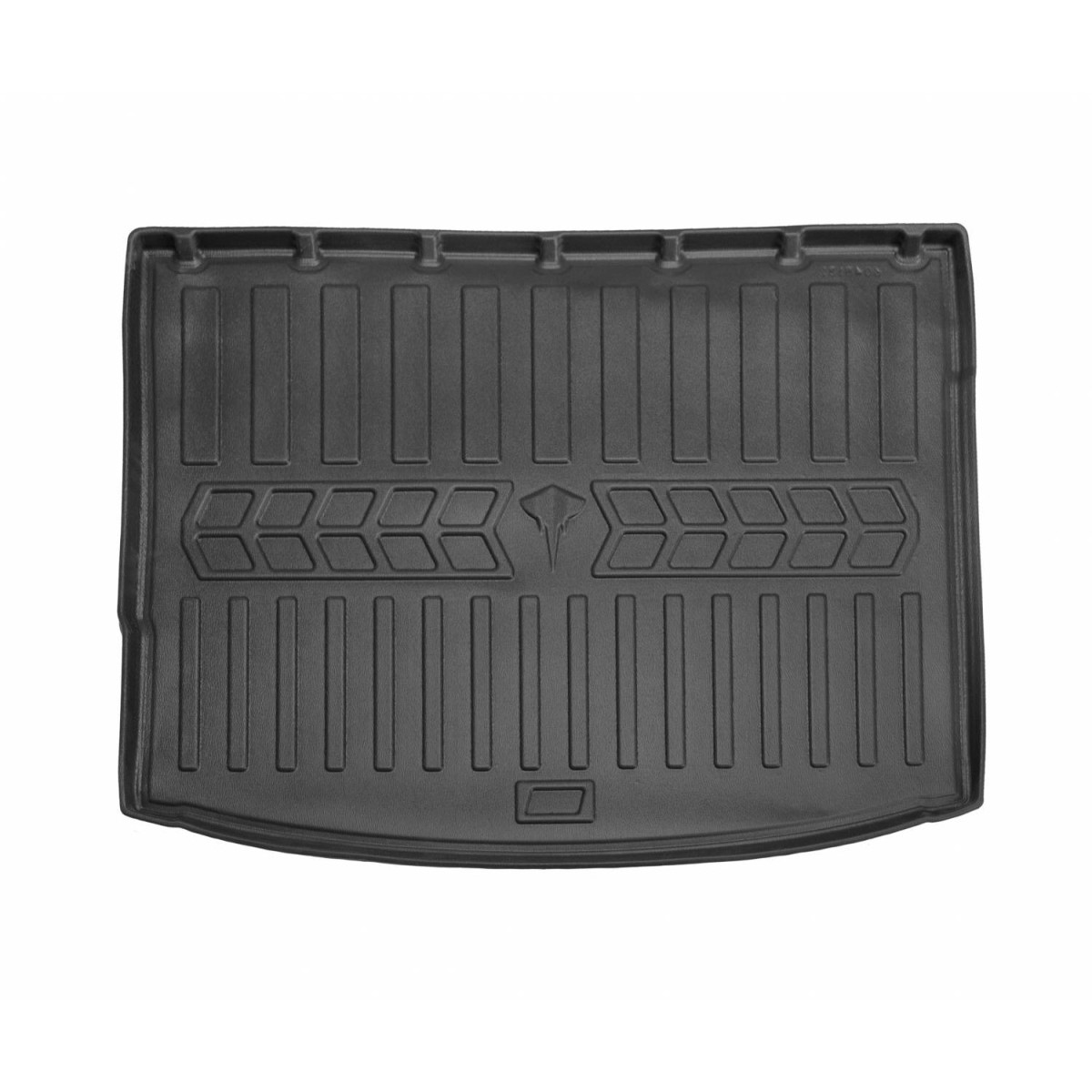 Rubber trunk mat SEAT Leon III 5F 2012-2020 (hatchback / bottom part / adjustable grindys) Rubber trunk mat SEAT Leon III 5F 2012-2020 (hatchback / bottom part / adjustable grindys)