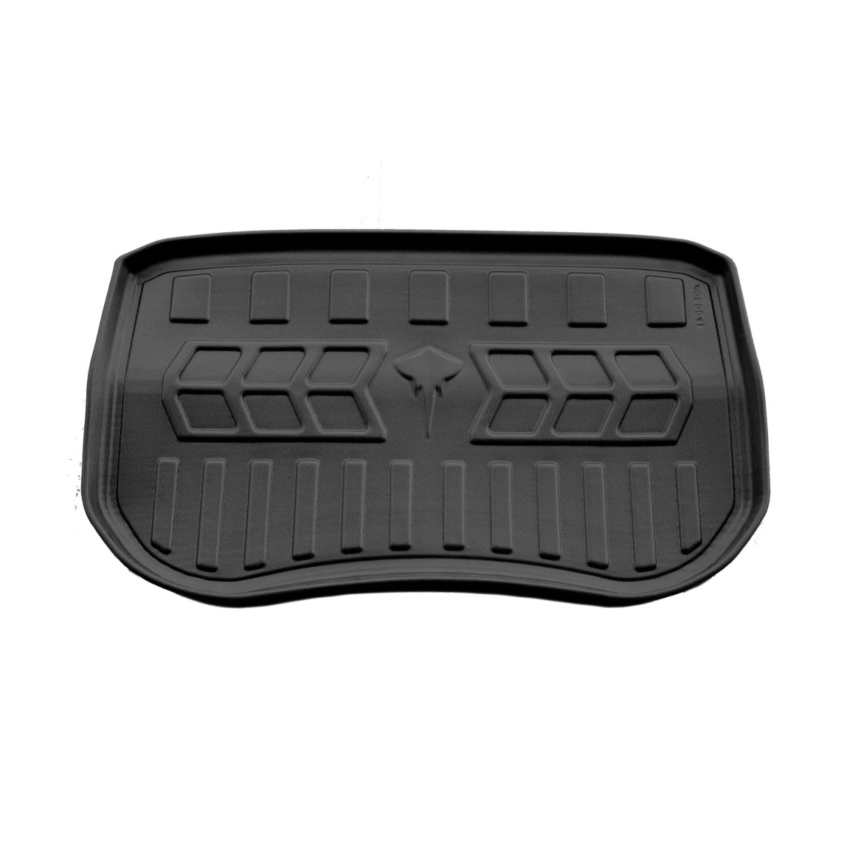 Rubber trunk mat Tesla Model 3 Highland from 2023 (front mat, 2 wheel drive)