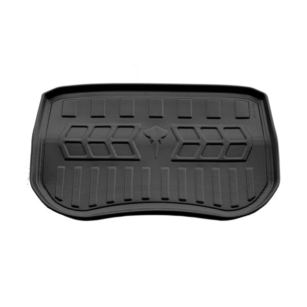 Rubber trunk mat Tesla Model 3 Highland from 2023 (front mat, 2 wheel drive)