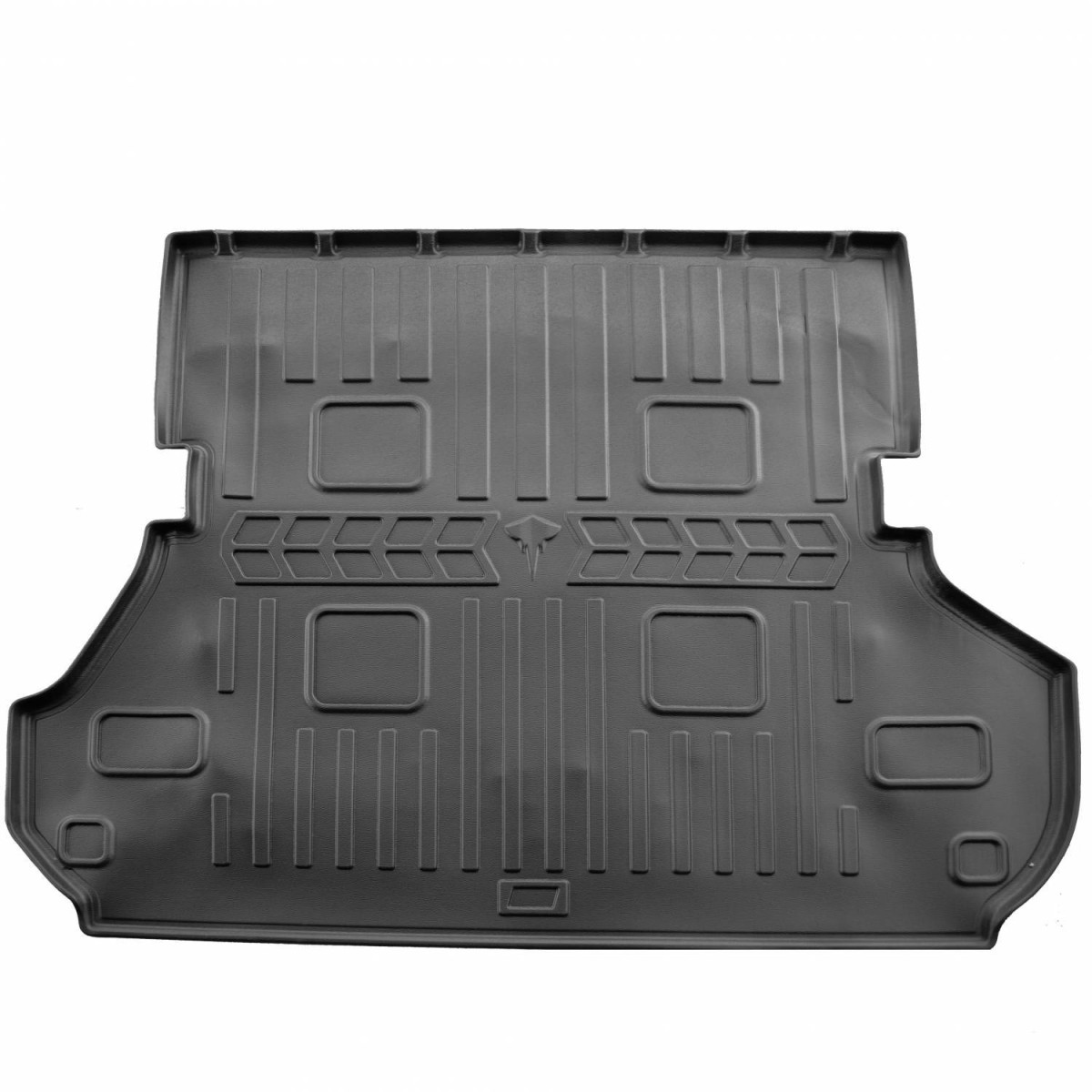 Rubber trunk mat TOYOTA Land Cruiser 100 1998-2007 (5 of 7 seats used) Rubber trunk mat TOYOTA Land Cruiser 100 1998-2007 (5 of 7 seats used)