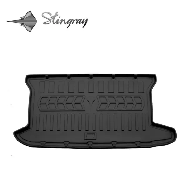 Rubber trunk mat TOYOTA Yaris II XP9 2006-2011 (hatchback)