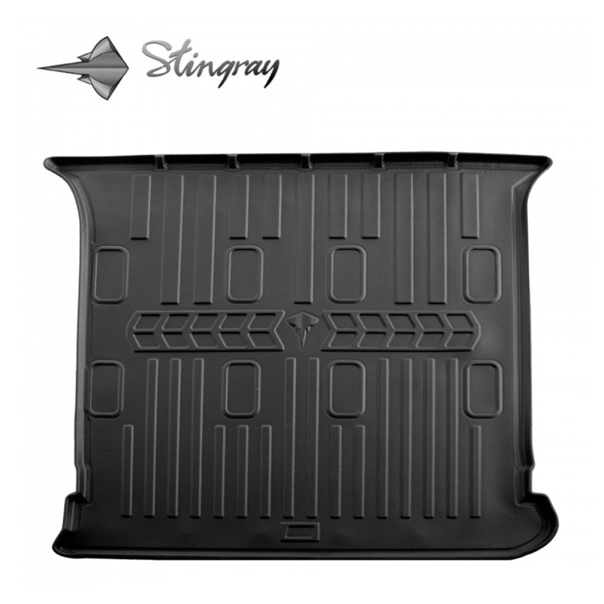 Rubber trunk mat VOLKSWAGEN Sharan I 1995-2010 (5 seats used) Rubber trunk mat VOLKSWAGEN Sharan I 1995-2010 (5 seats used)