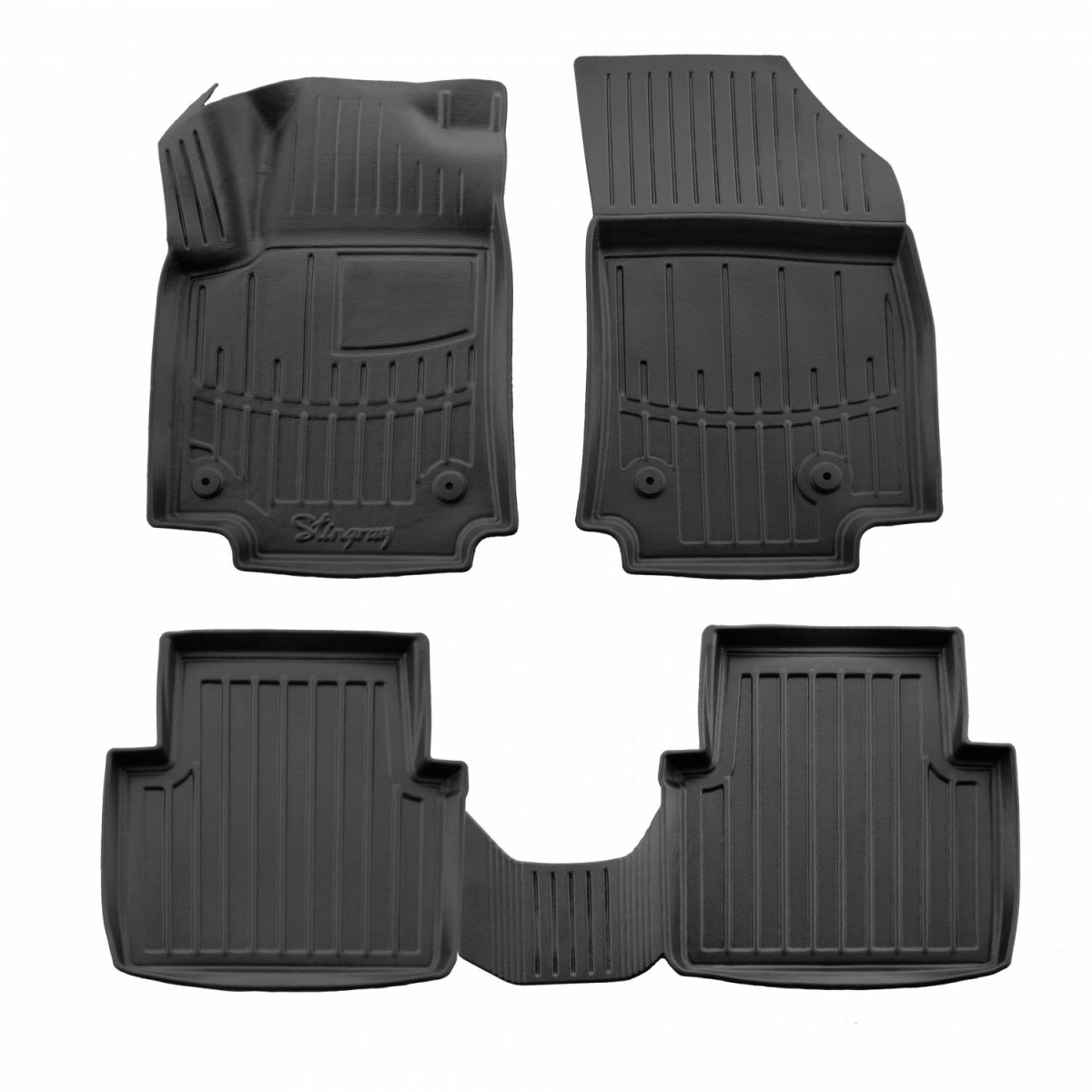 Rubber mats CITROEN C3 AIRCROSS 2017-2024 Rubber mats CITROEN C3 AIRCROSS 2017-2024