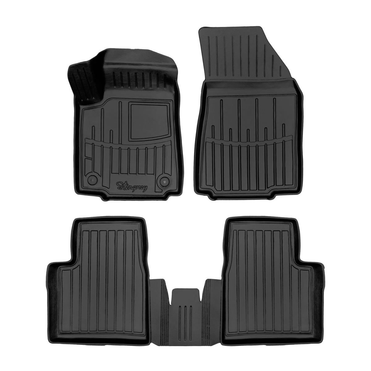 Rubber mats Citroen C3 Aircross from 2024 (Petrol)