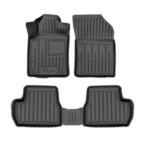 Rubber mats Citroen C3 II 2009-2016