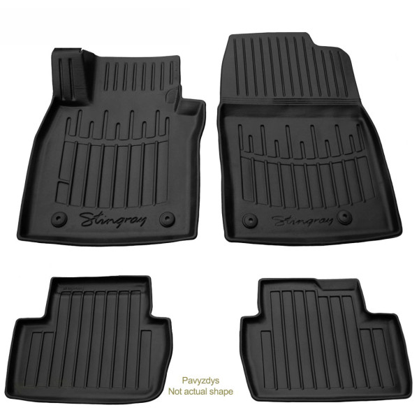 Rubber mats Fiat 600 (Hybrid) from 2023