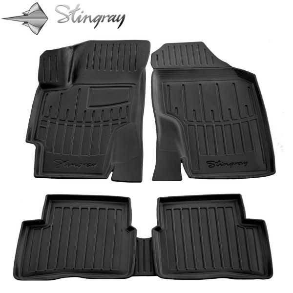 Rubber mats Hyundai Accent MC 2006-2010